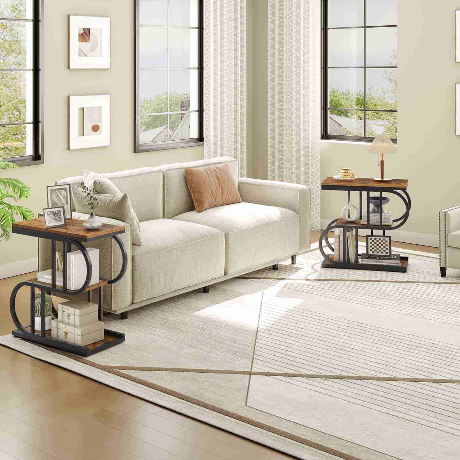 hoobro-side-tables-bout-de-canap-en-s-marron-3-tag-res image 8