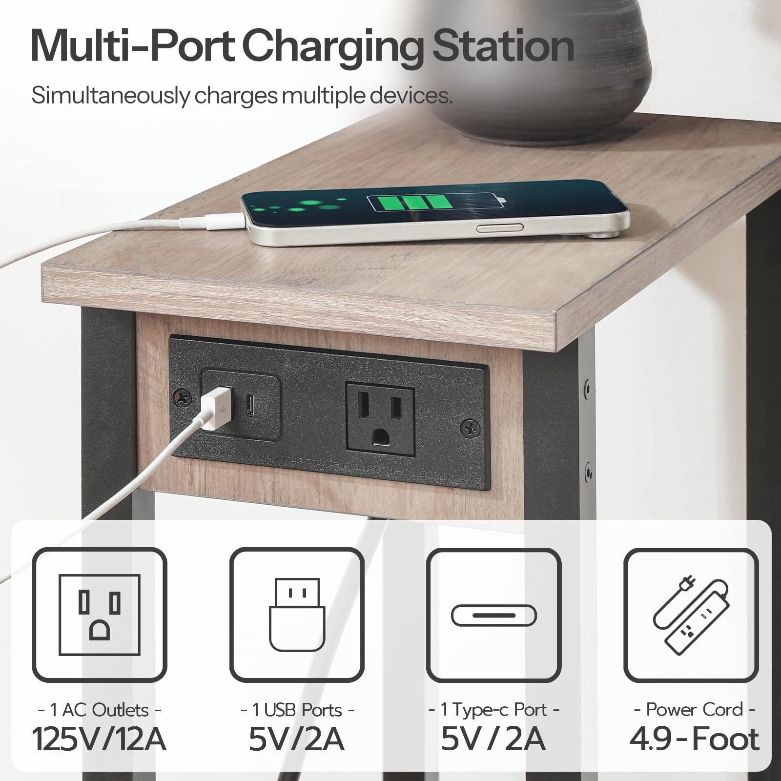 hoobro-bg240ubz01-table-d-appoint-gr-ge-2-niveaux-avec-chargeur image 6