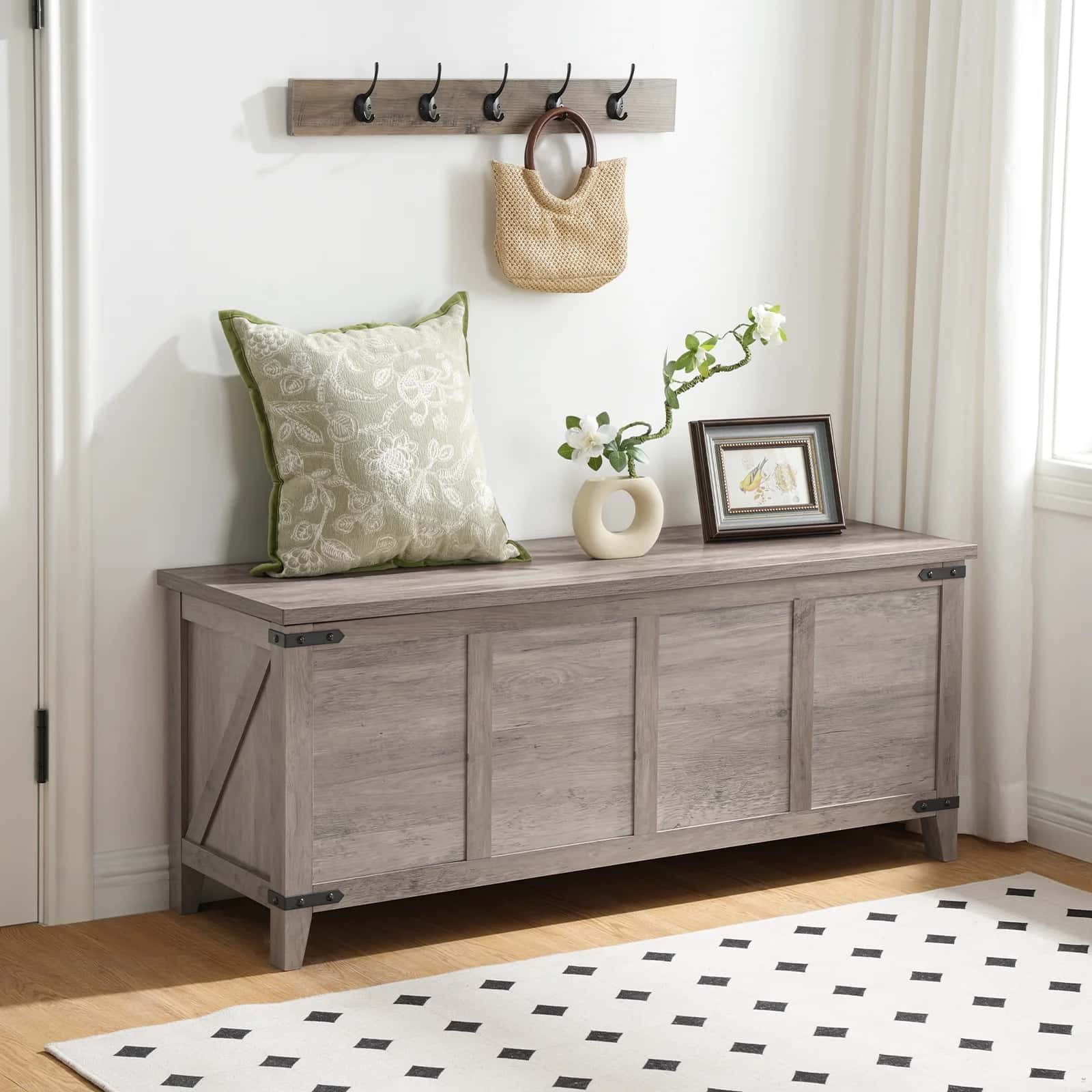 hoobro-coffre-de-rangement-greige-couvercle-pour-chambre image 6