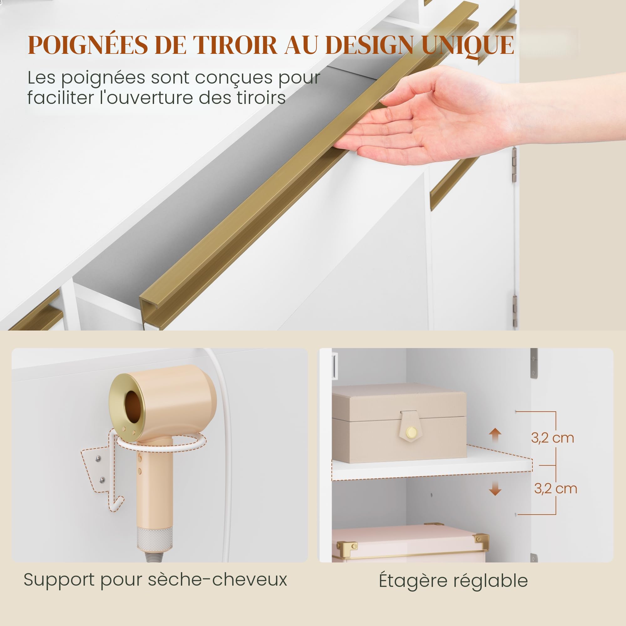 hexcelen-coiffeuses-coiffeuse-triple-miroir-108-cm-blanc image 6