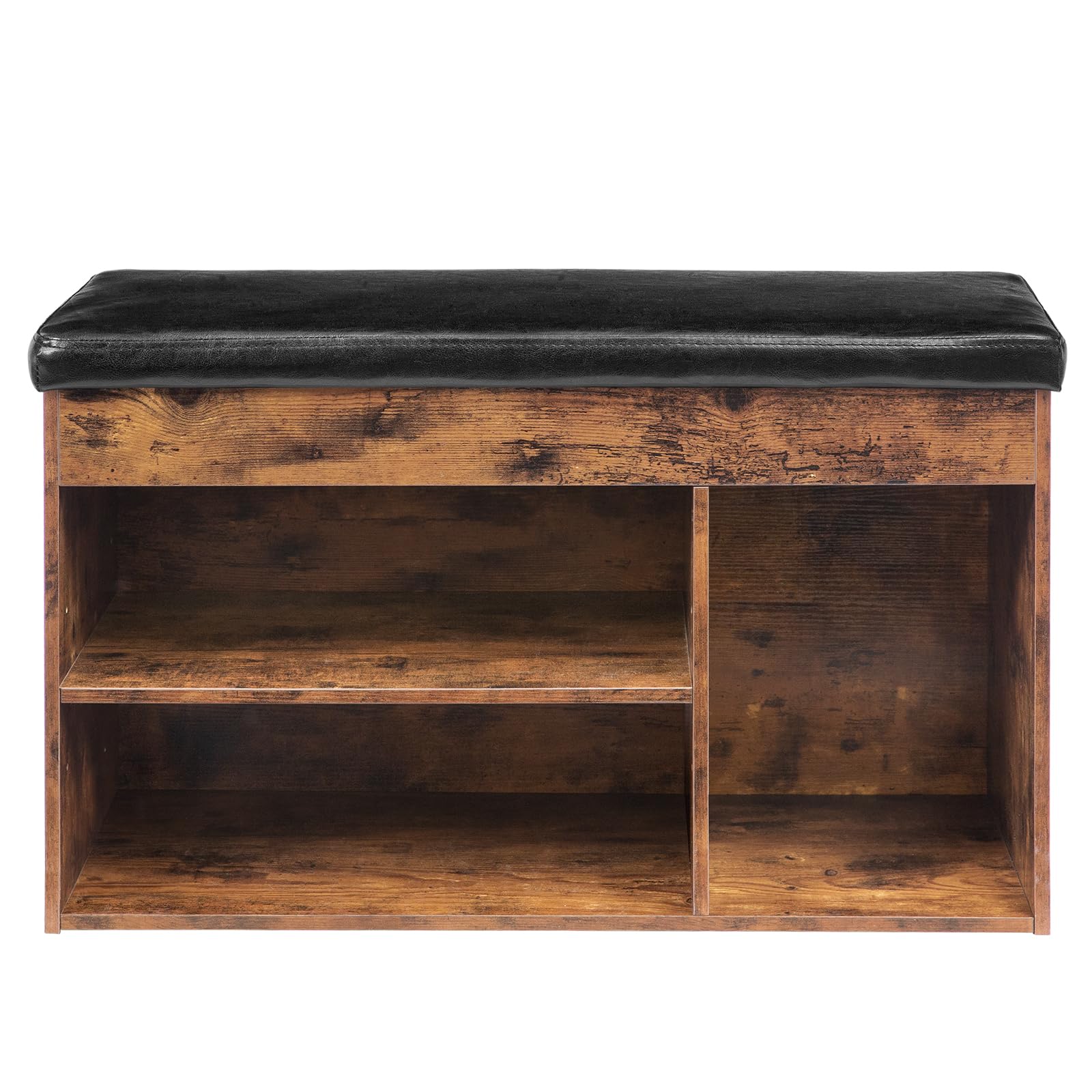 hoobro-shoe-racks-banc-chaussures-marron-rembourr image 3