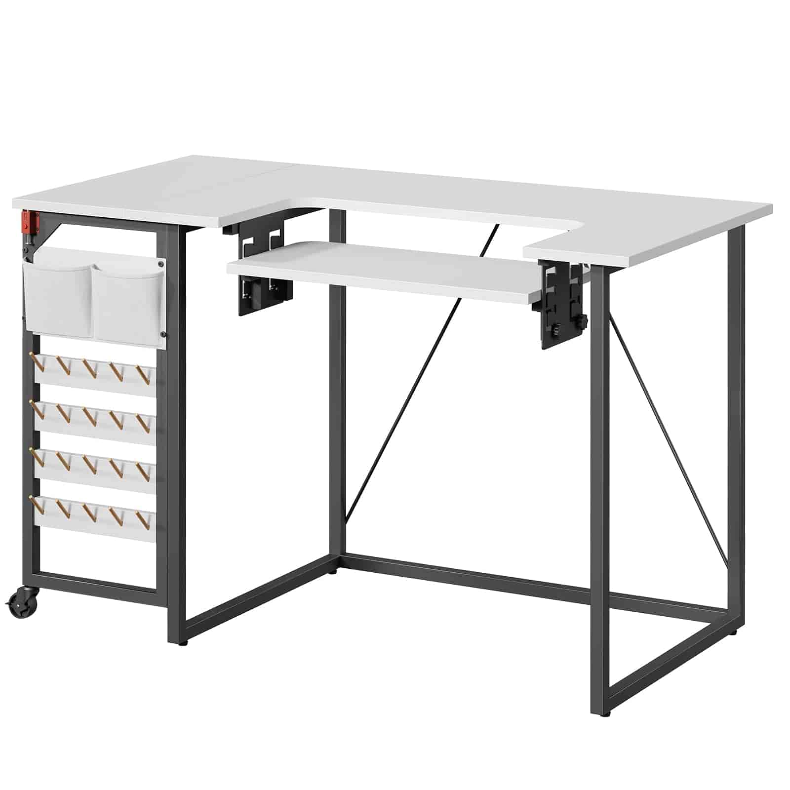 hoobro-table-couture-pliable-hauteur-r-glable-roulettes image 8