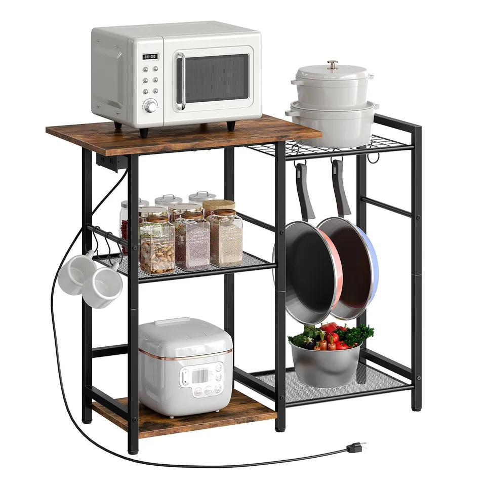 hoobro-kitchen-furniture-tag-re-cuisine-marron-avec-prise image 1