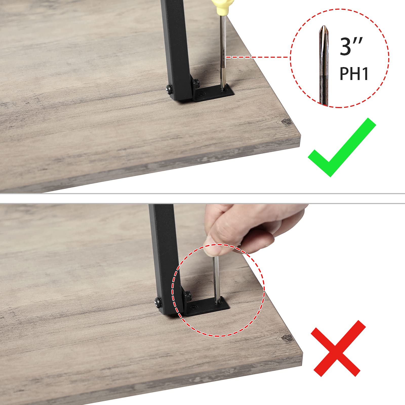 hoobro-table-pliante-plateau-tv-greige-lot-de-4 image 8