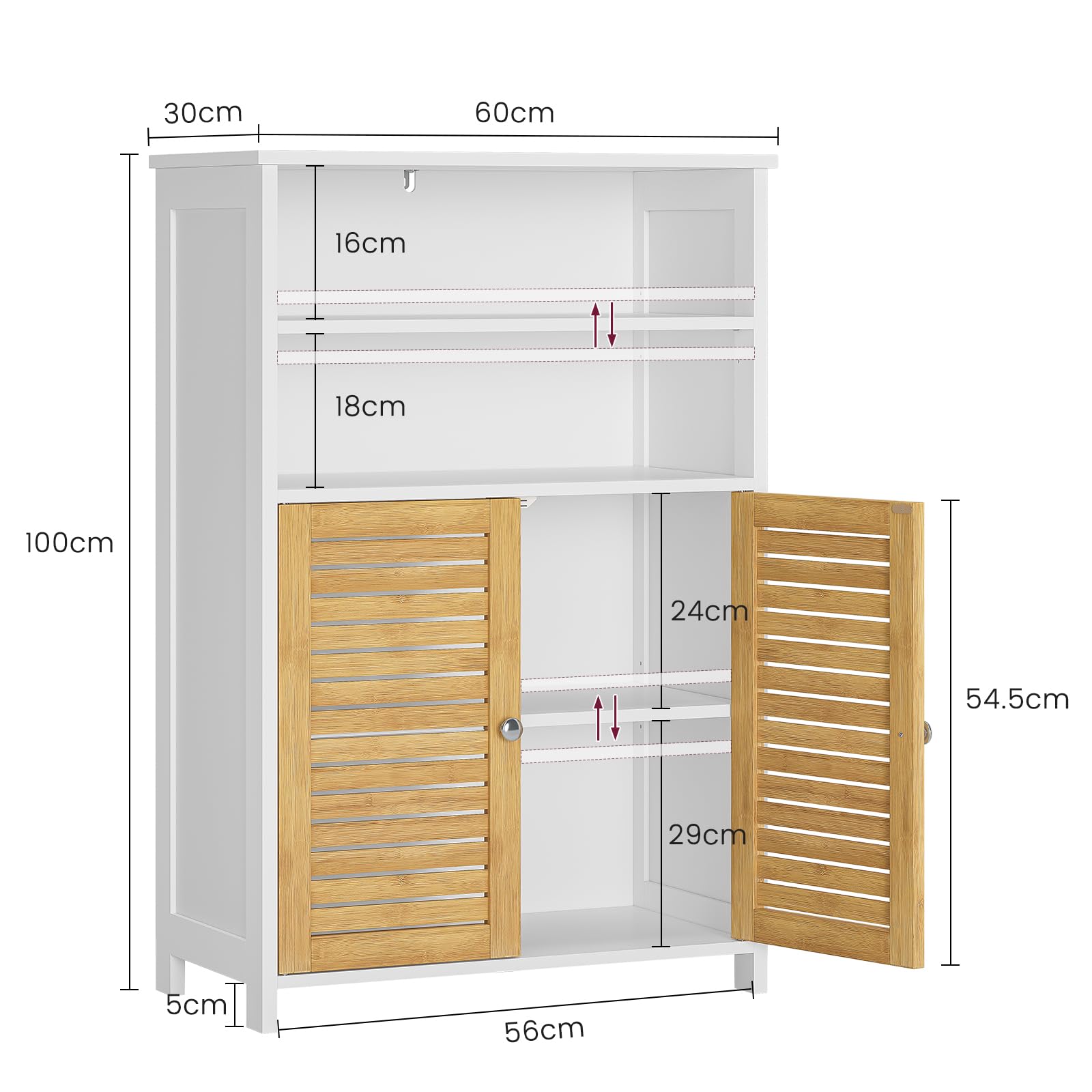 forabamb-armoires-hautes-colonne-60x30x100-blanc-bambou-r-glable image 3