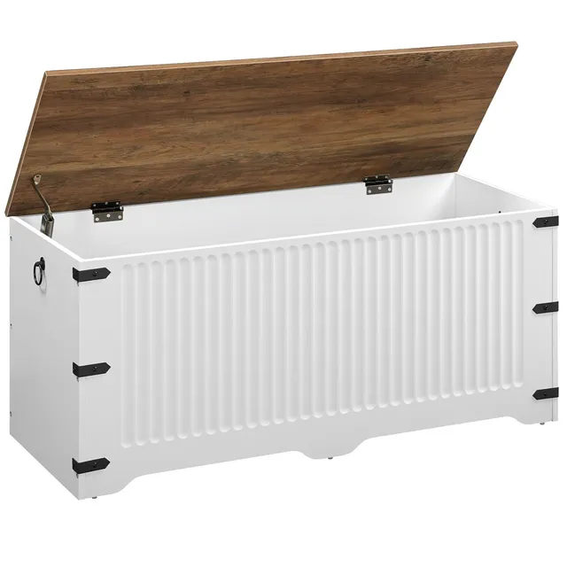 hoobro-banc-coffre-blanc-rangement-entr-e-charni-res-s-curit image 1