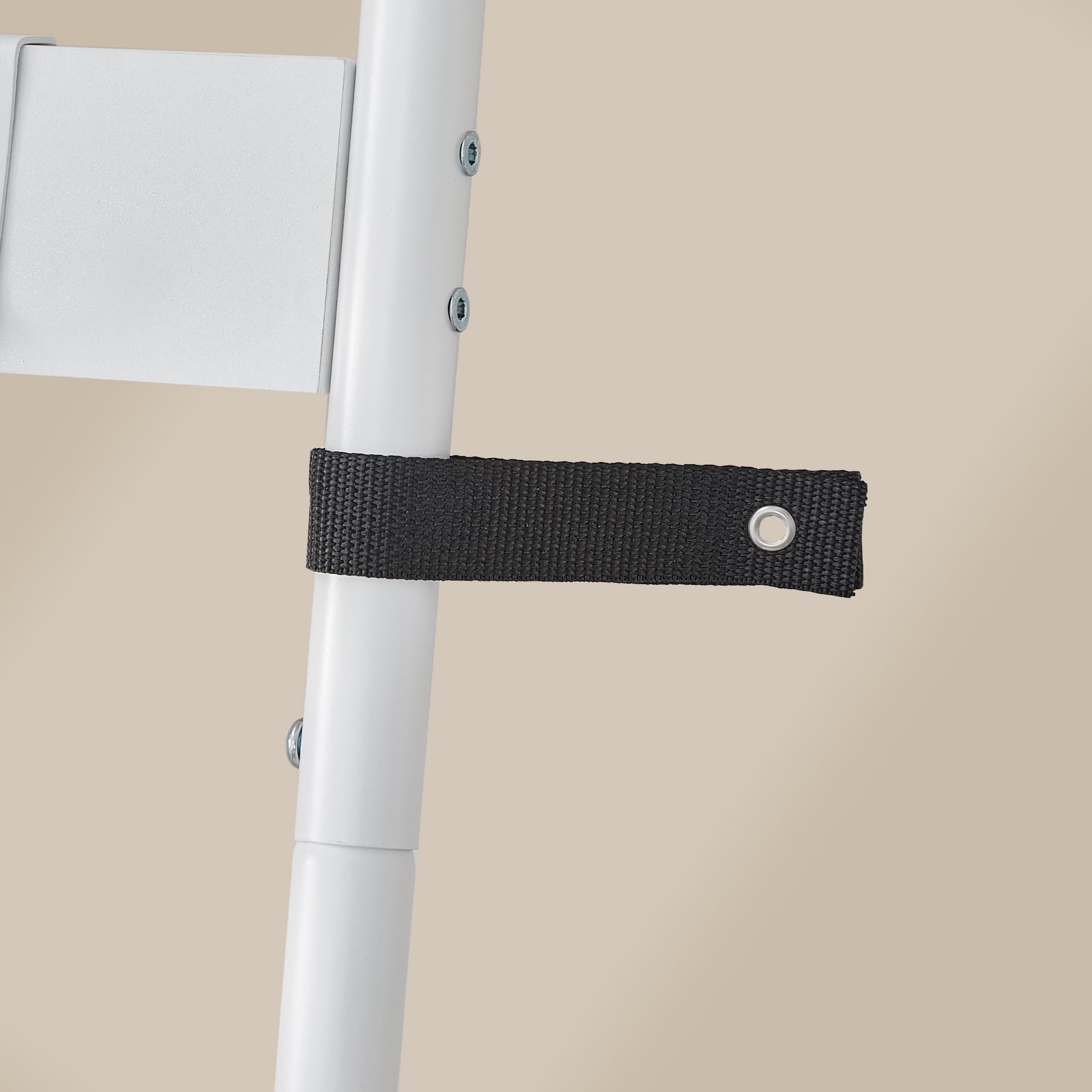 hoobro-ladder-shelves-chelle-plaid-blanc-6-niveaux-ww66cj01 image 7