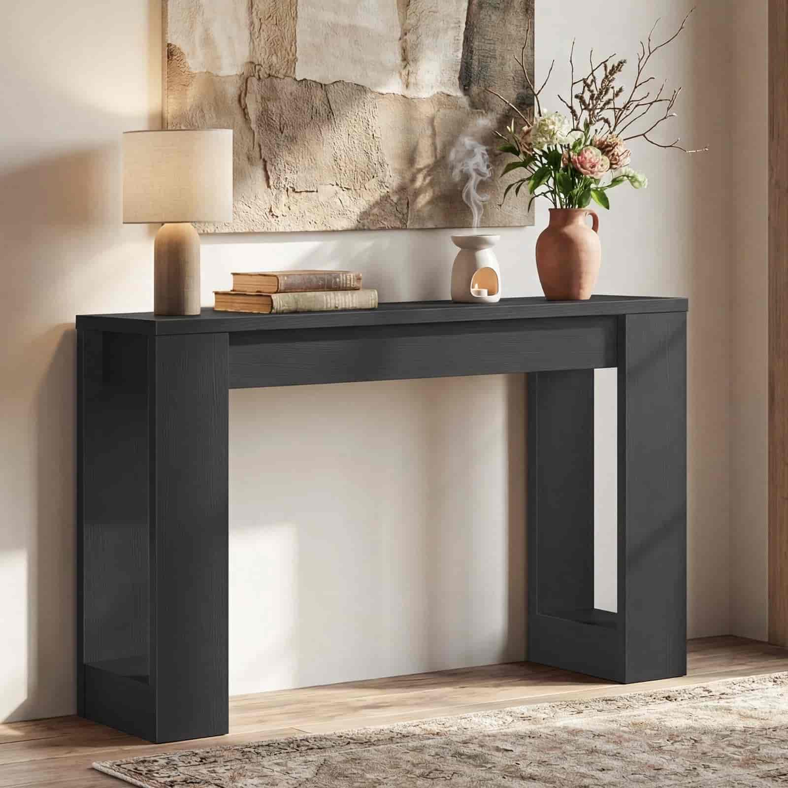 hoobro-console-table-console-120-cm-tag-re-noir image 2