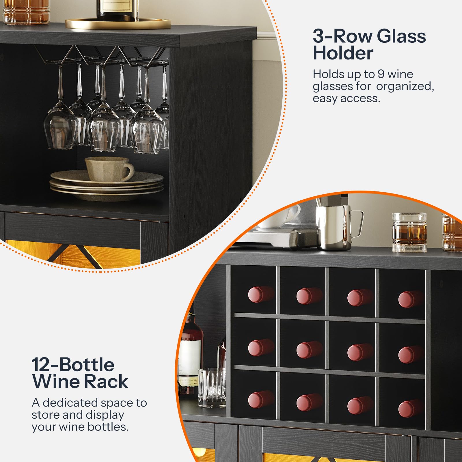 hoobro-beverage-counters-meuble-bar-noir-led-12-bouteilles image 8