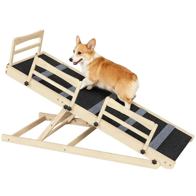 hoobro-rampe-chien-pliable-naturelle-47-2-pouces-antid-rapante image 1