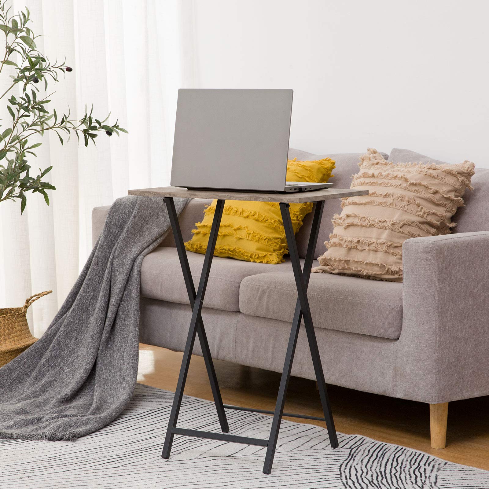 hoobro-tv-tray-tables-table-pliante-lot-de-2-gr-ge image 6