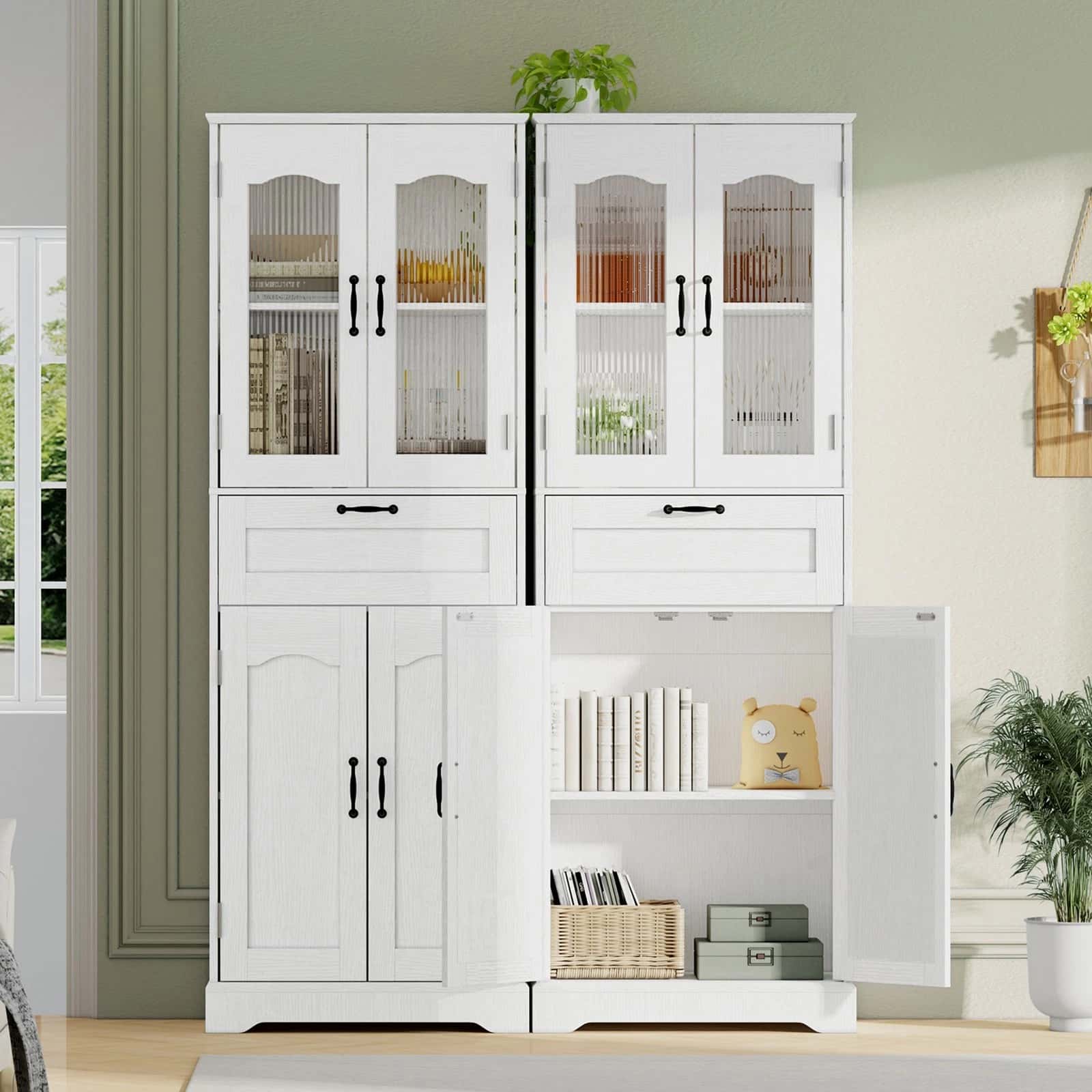 hoobro-armoire-salle-de-bain-blanche-verre-cannel image 7