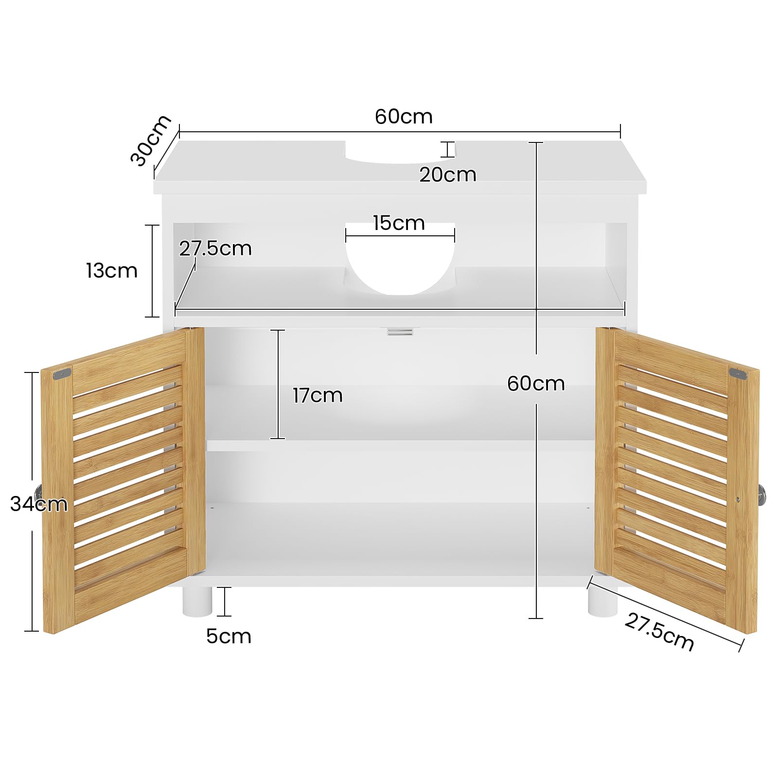 forabamb-meuble-sous-vasque-60x30x60cm-2-portes-bambou image 3