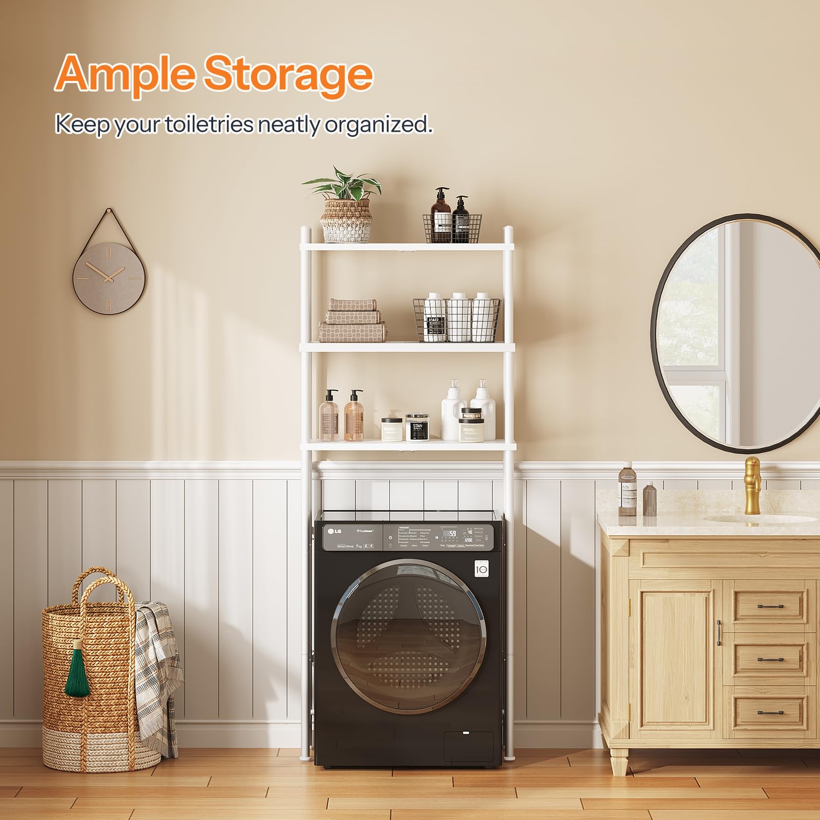 hoobro-bathroom-furniture-meuble-wc-blanc-3-niveaux image 7