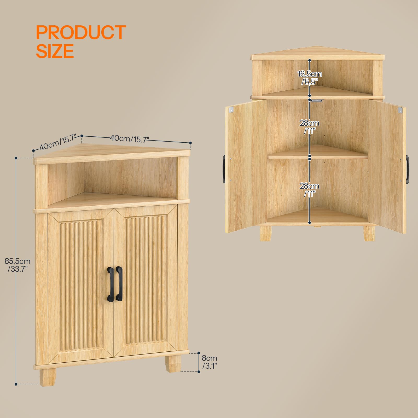 hoobro-meuble-d-angle-beige-porte-cannel-e-rangement-bois image 3
