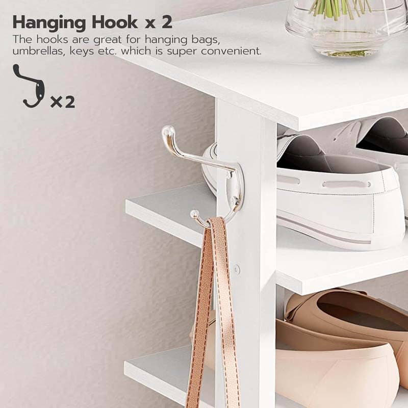 hoobro-shoe-racks-meuble-chaussures-8-niveaux-blanc-vertical image 5