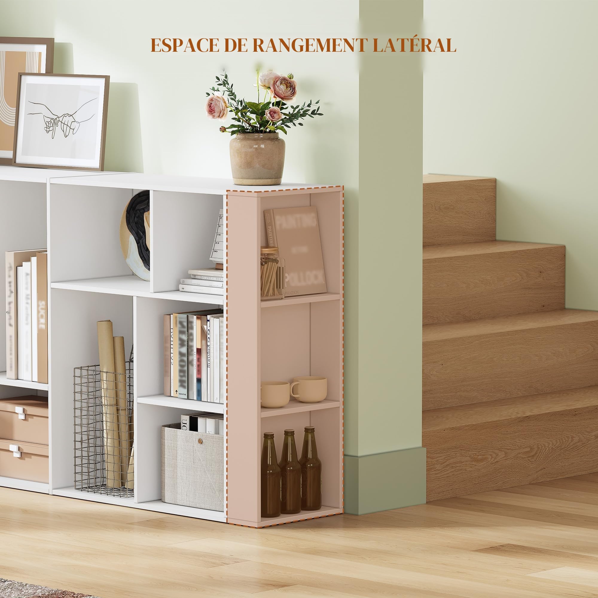 hexcelen-biblioth-que-blanche-10-cases-80x136-cm image 5