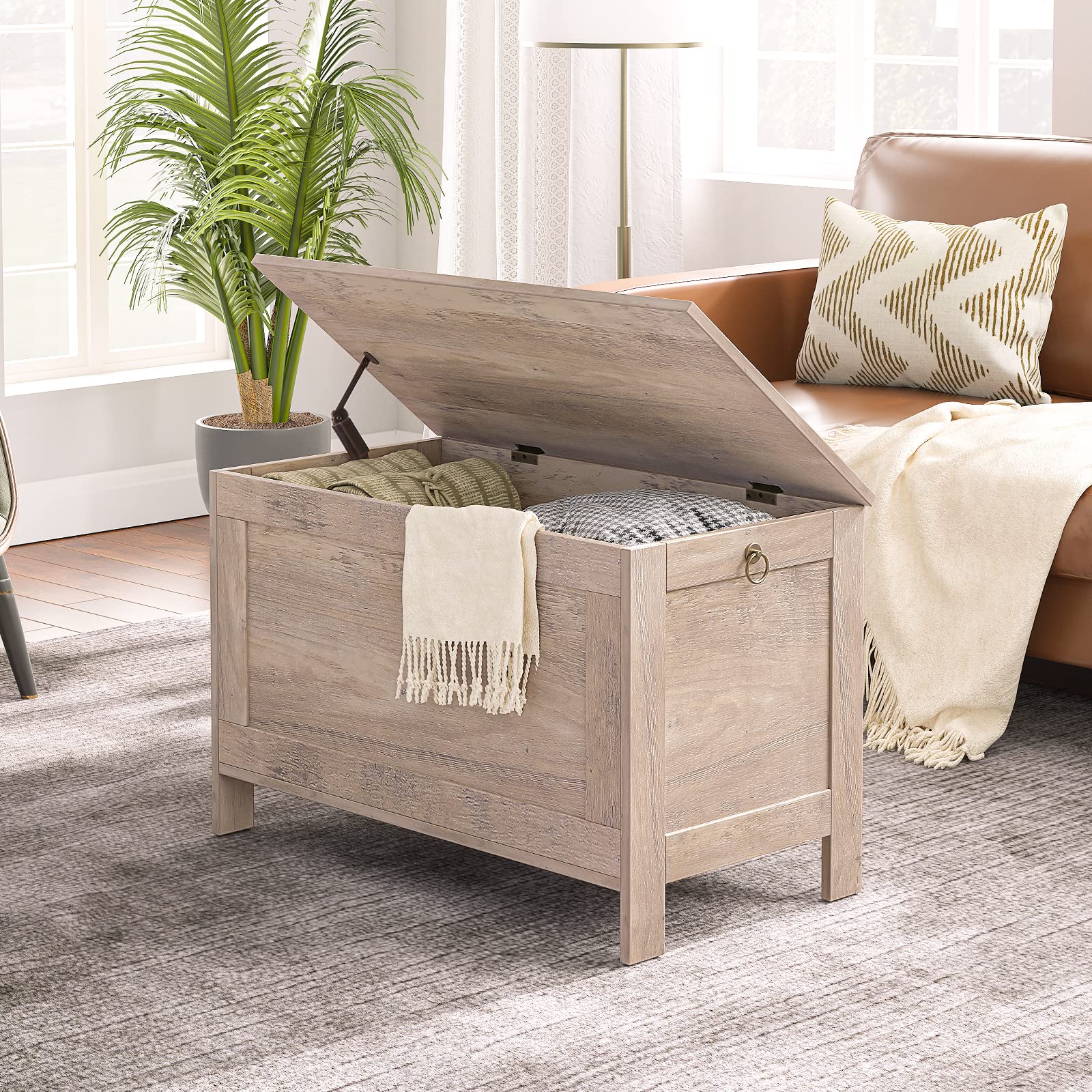 hoobro-storage-benches-banc-coffre-enfant-greige-jouets image 6