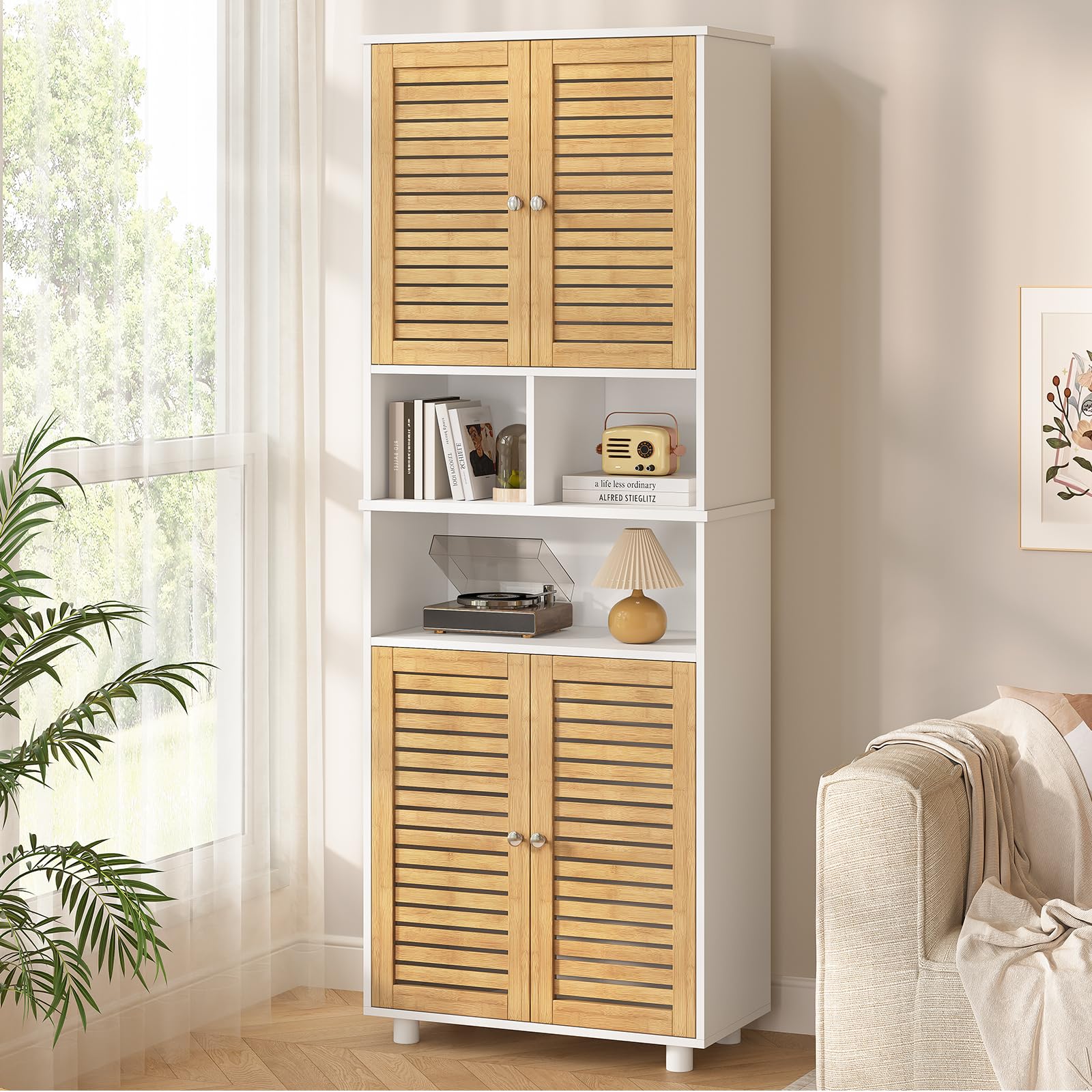 forabamb-armoire-haute-170-cm-blanc-bambou-tag-res image 8
