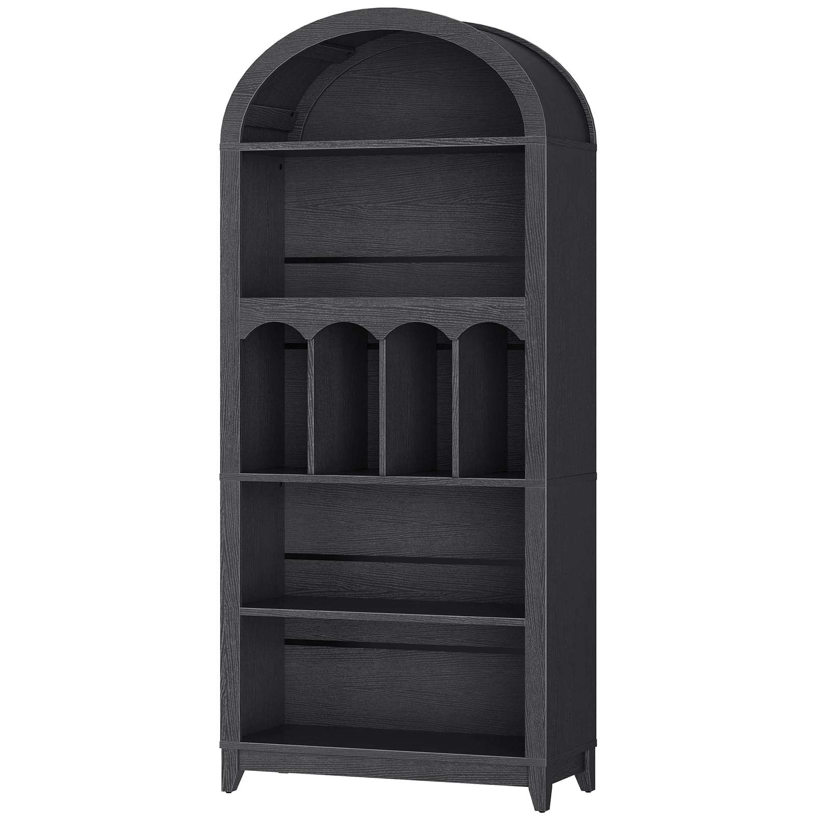 hoobro-bookshelves-5-niveaux-biblioth-que-arche-noire image 8
