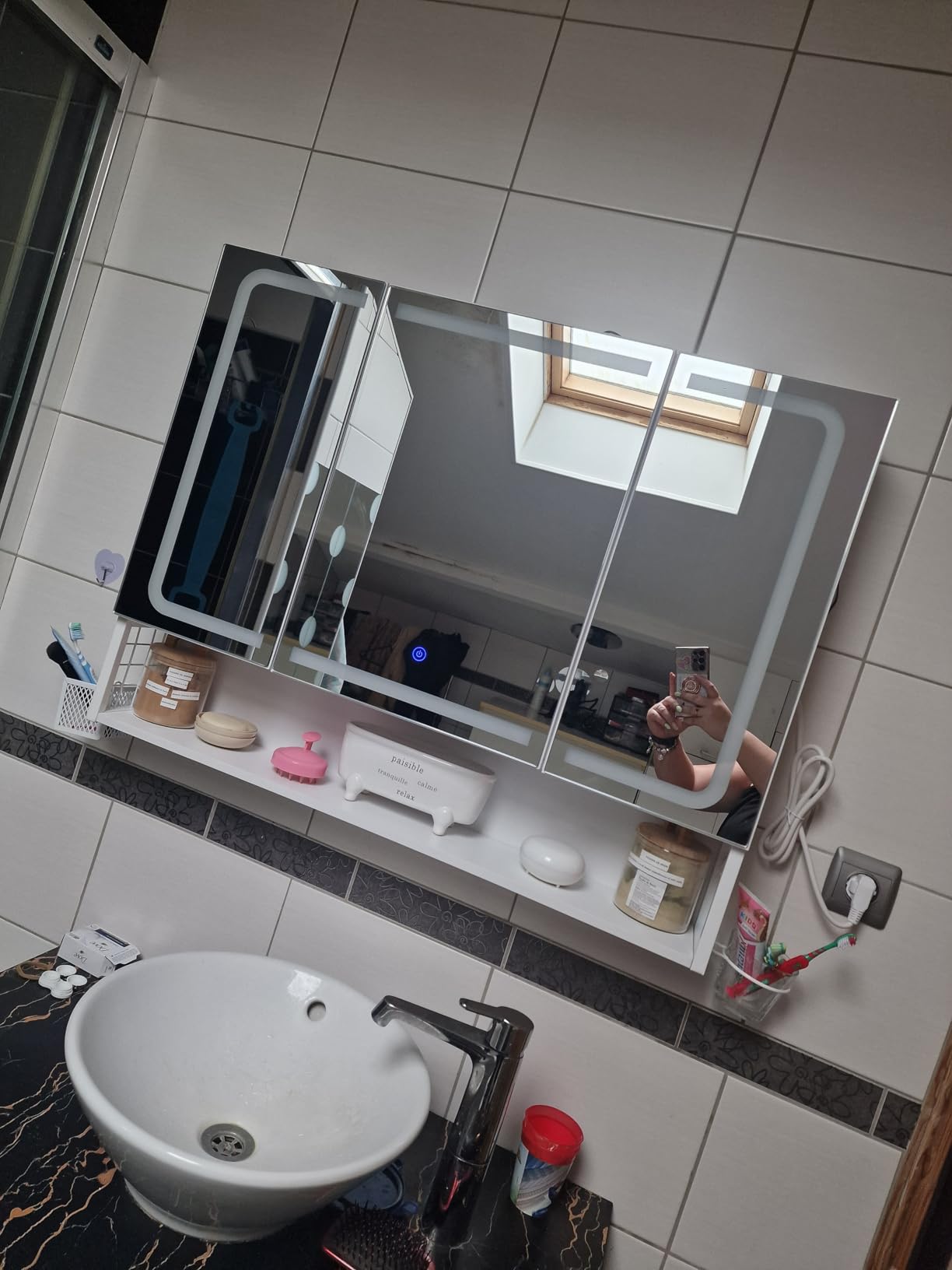 Miroir large