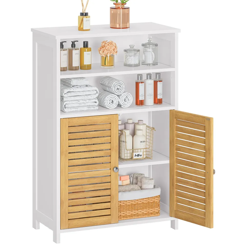 forabamb-armoires-hautes-colonne-60x30x100-blanc-bambou-r-glable image 1