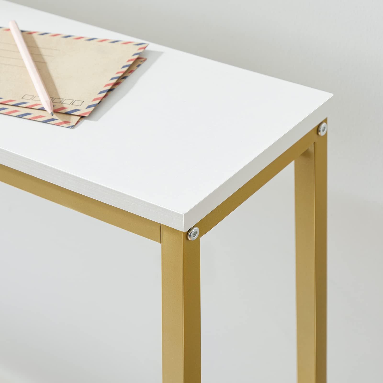 hoobro-console-table-console-120cm-blanc-dor image 7