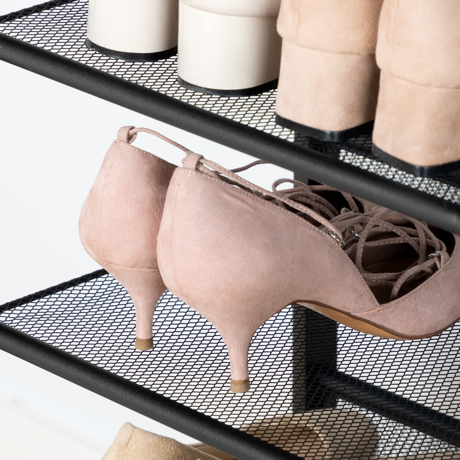 hoobro-shoe-racks-meuble-chaussures-5-niveaux-greige-r-glable image 7