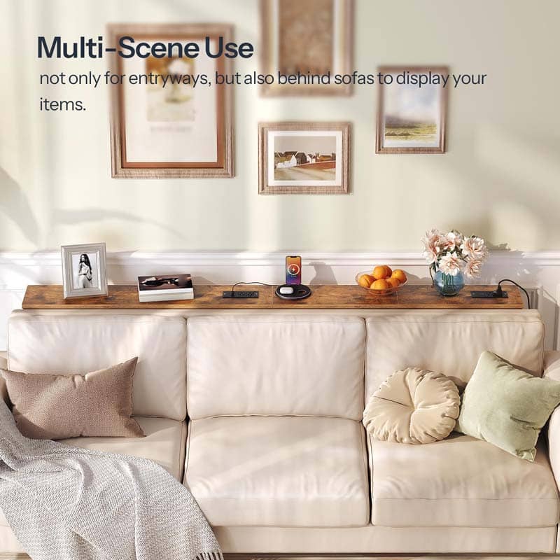 hoobro-console-table-console-troite-marron-avec-prises image 5