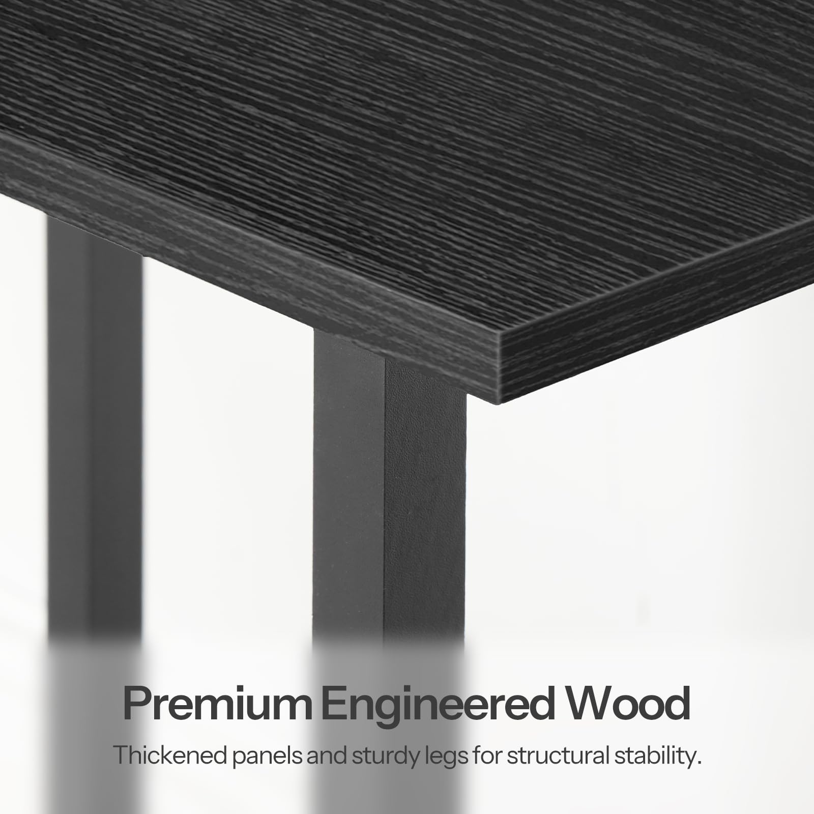 hoobro-side-tables-bout-de-canap-noir-usb-troit-2-niches image 8