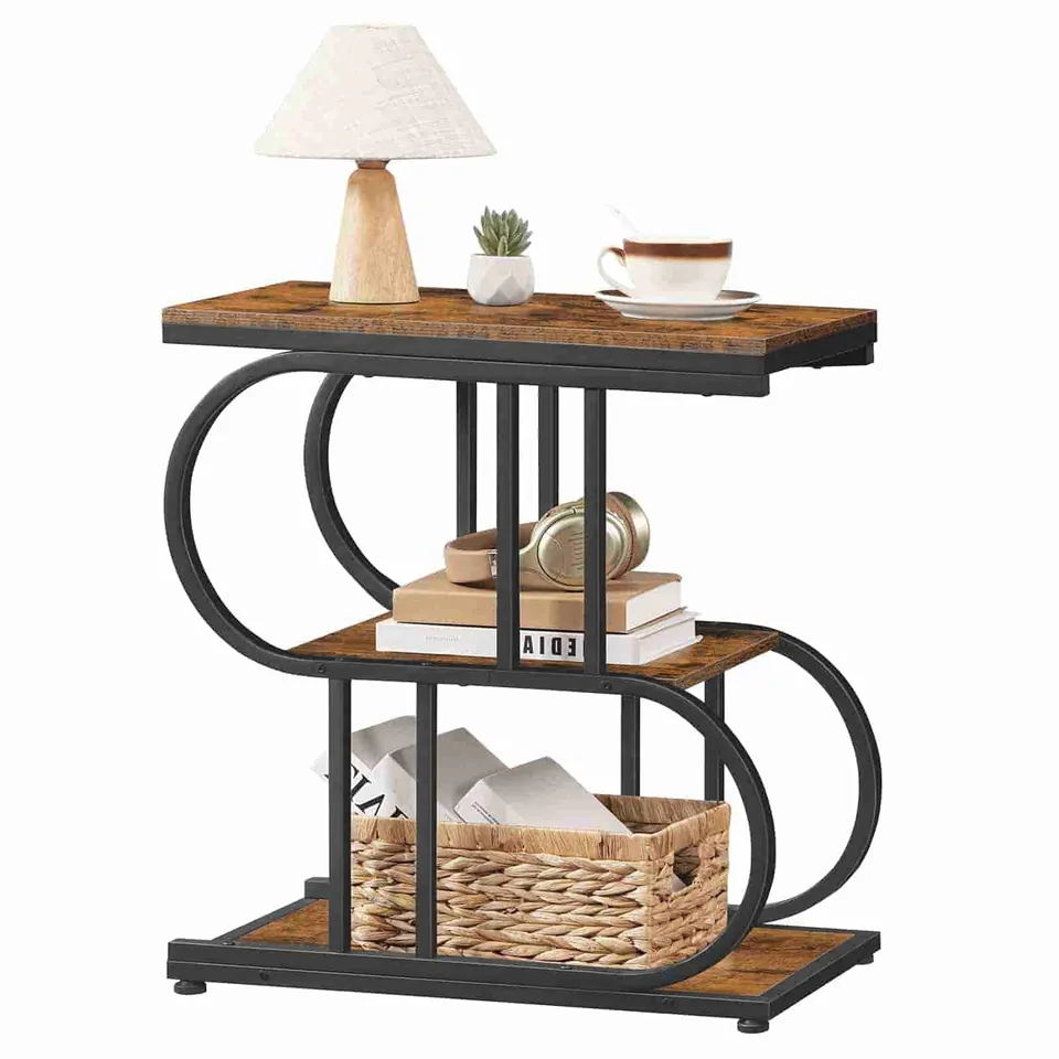 hoobro-side-tables-bout-de-canap-en-s-marron-3-tag-res image 1