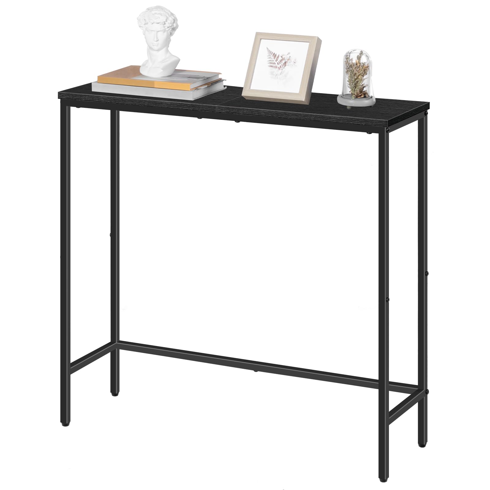 hoobro-console-table-slim-console-entr-e-noire-bois image 1