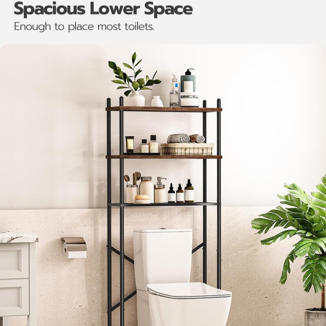 hoobro-bathroom-furniture-meuble-wc-3-niveaux-marron-3-tag-res image 6