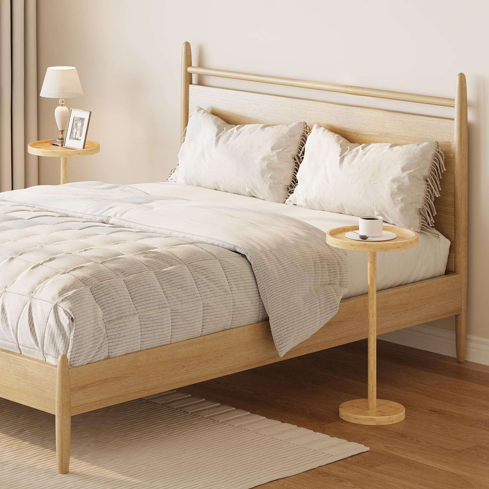 hoobro-side-tables-gu-ridon-rond-bambou-naturel image 4