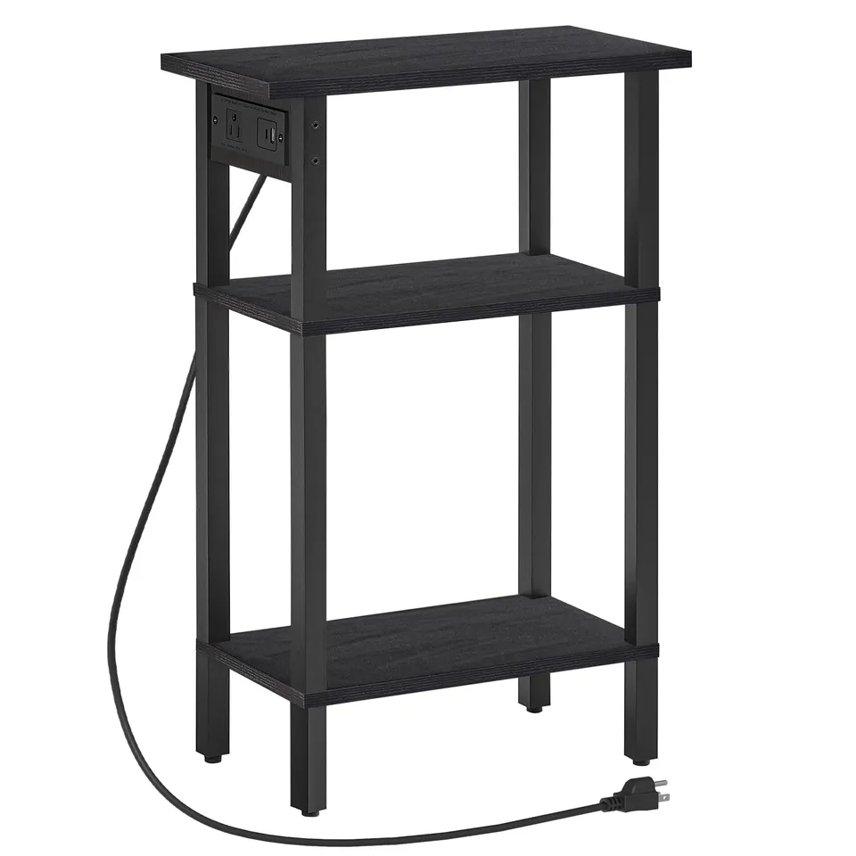 hoobro-bb340ubz01-table-d-appoint-prise-usb-noire image 1
