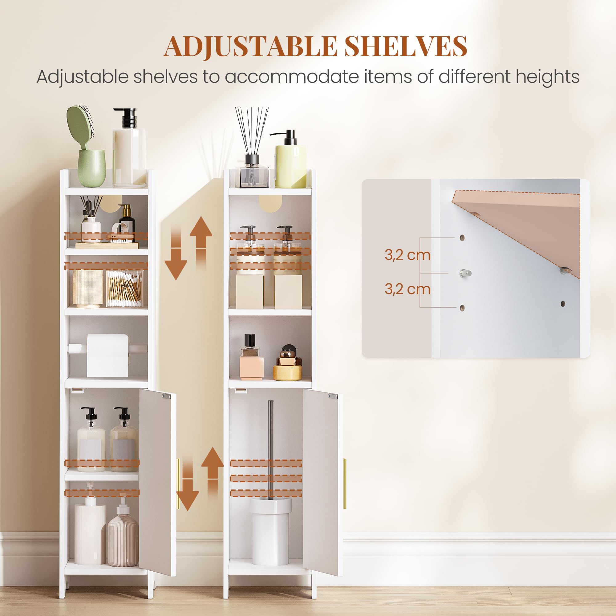 hexcelen-meubles-de-salle-de-bain-colonne-wc-20-cm-porte-papier image 4
