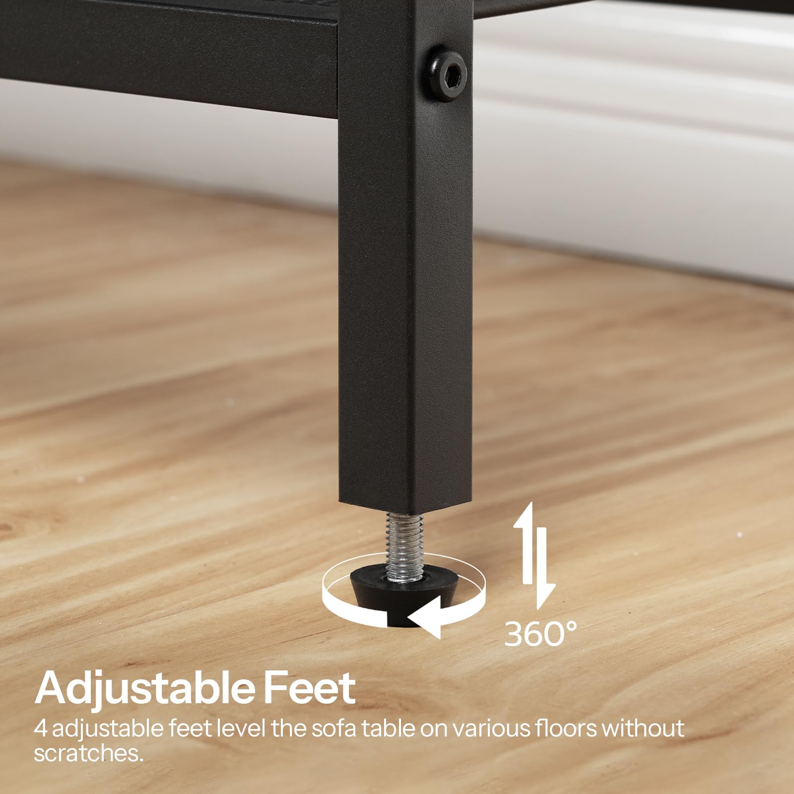 hoobro-console-table-console-entr-e-greige-troite-tiroirs-tissu image 8