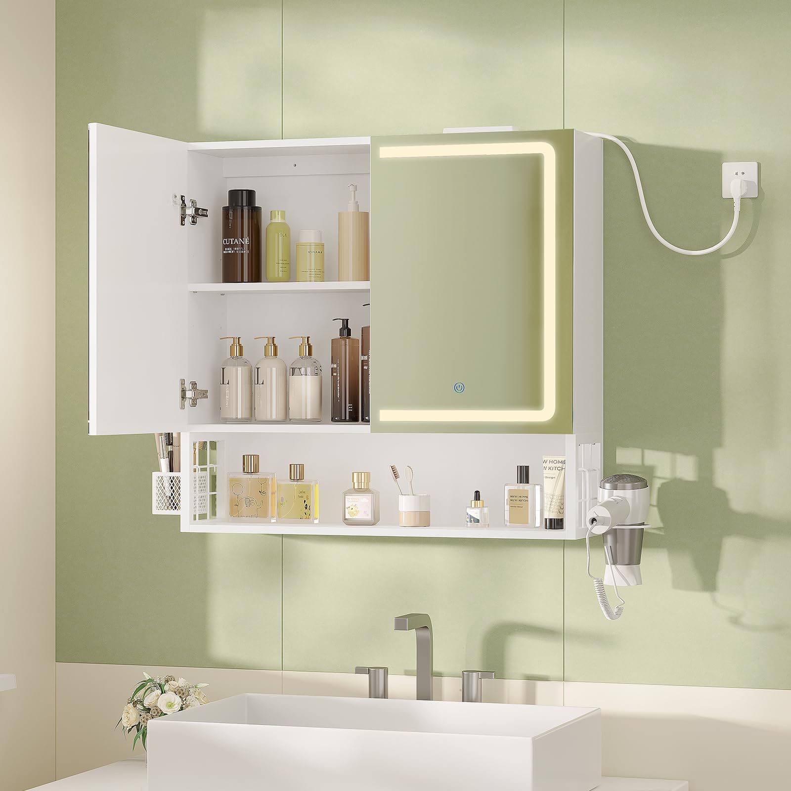 forabamb-armoire-murale-salle-de-bain-led-blanc-70-cm image 8
