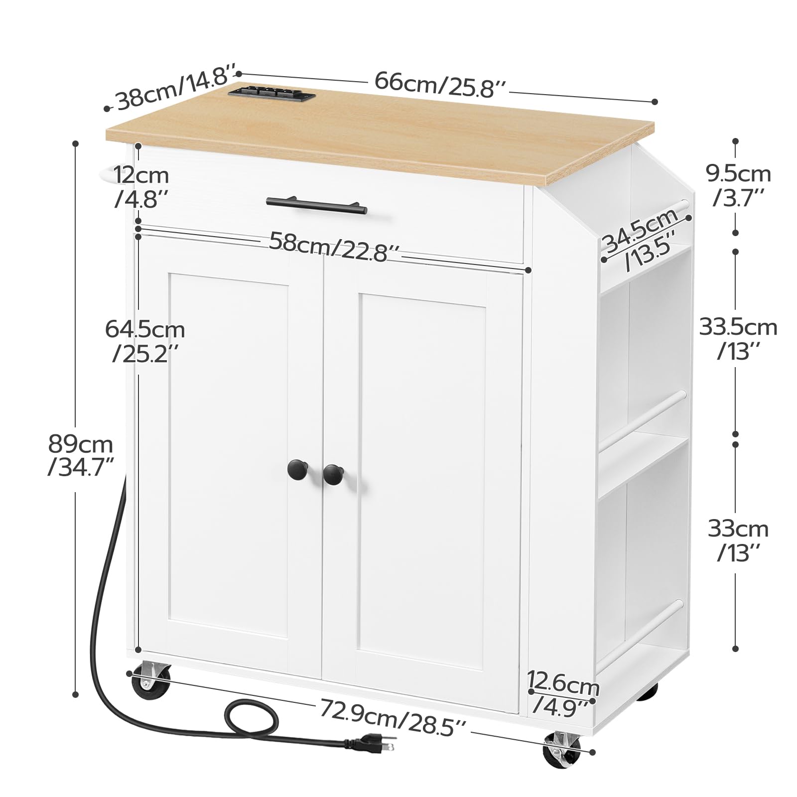 hoobro-kitchen-furniture-lot-cuisine-blanc-avec-prise image 3