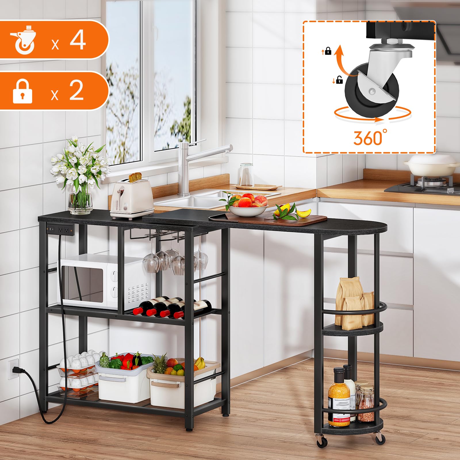 hoobro-beverage-counters-table-bar-noire-angle-3-niveaux image 6