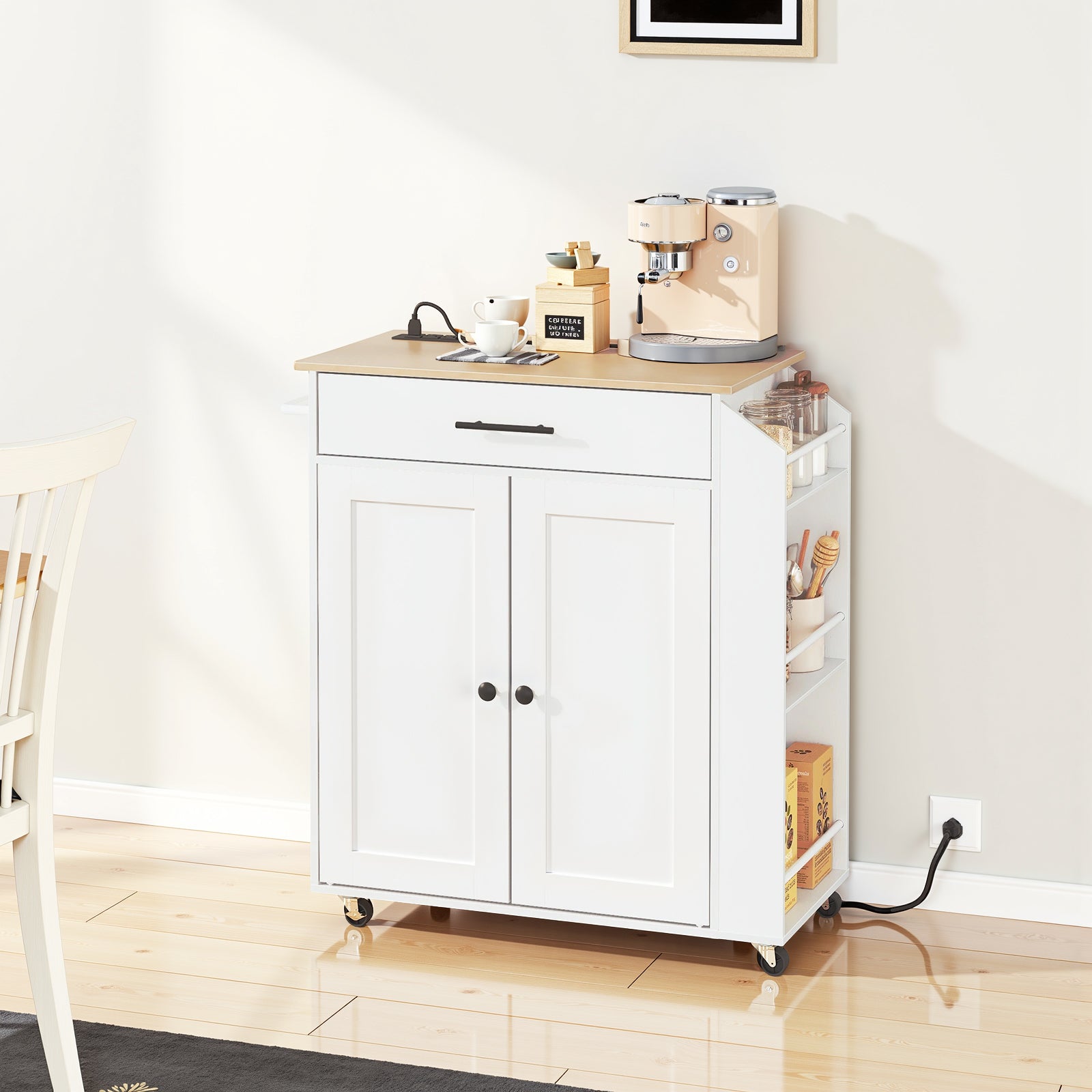 hoobro-kitchen-furniture-lot-cuisine-blanc-avec-prise image 2