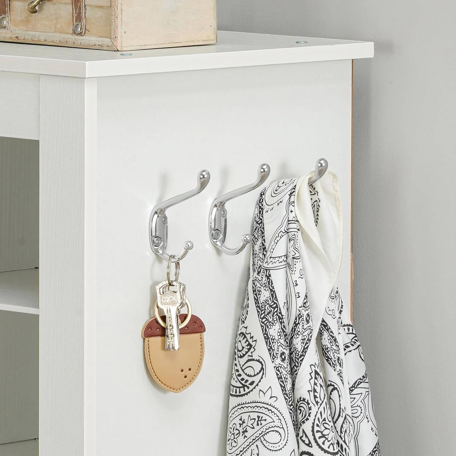 hoobro-shoe-racks-armoire-chaussures-24-cases-blanc-9-niveaux image 8