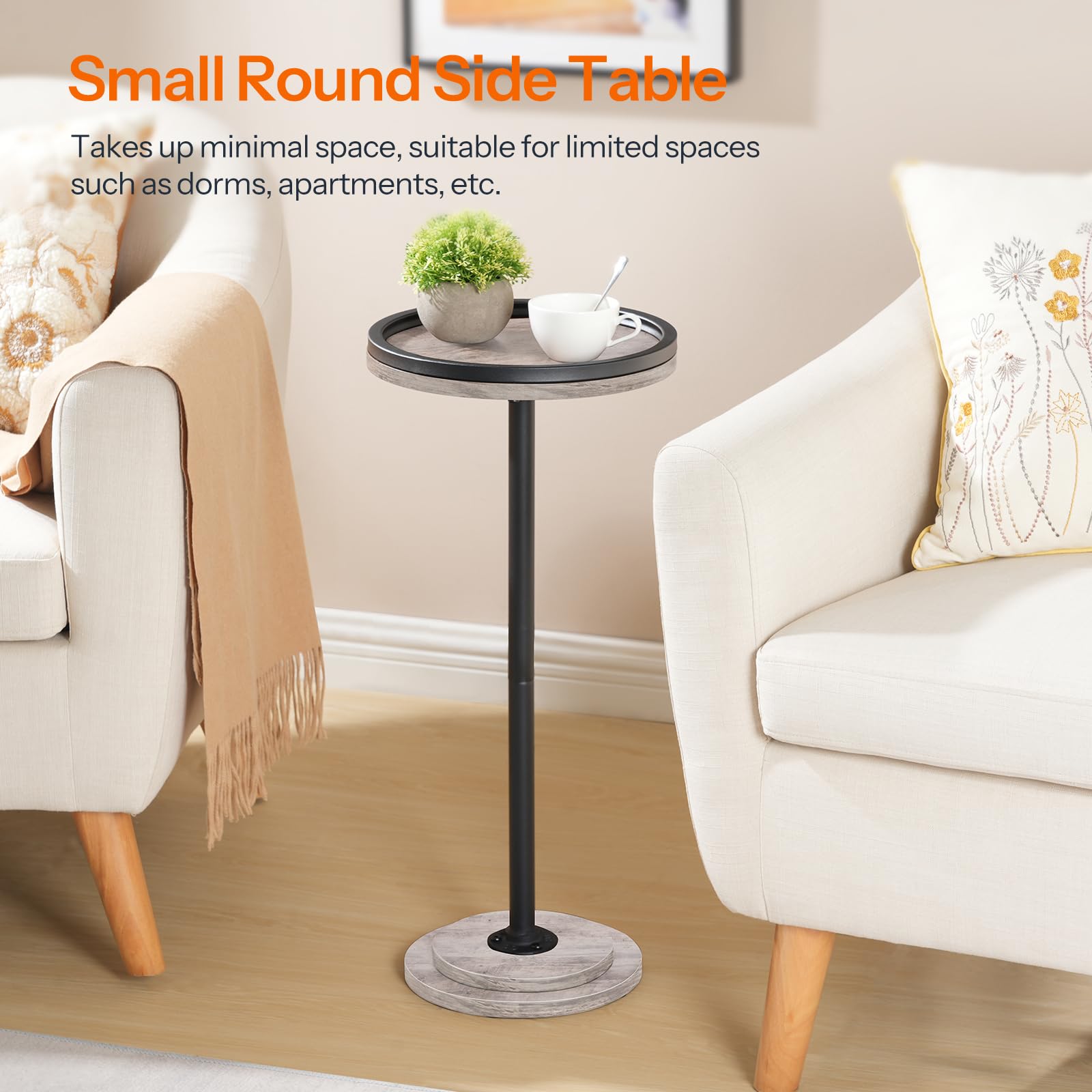 hoobro-table-appoint-ronde-greige-pied-lest-petit-format image 7