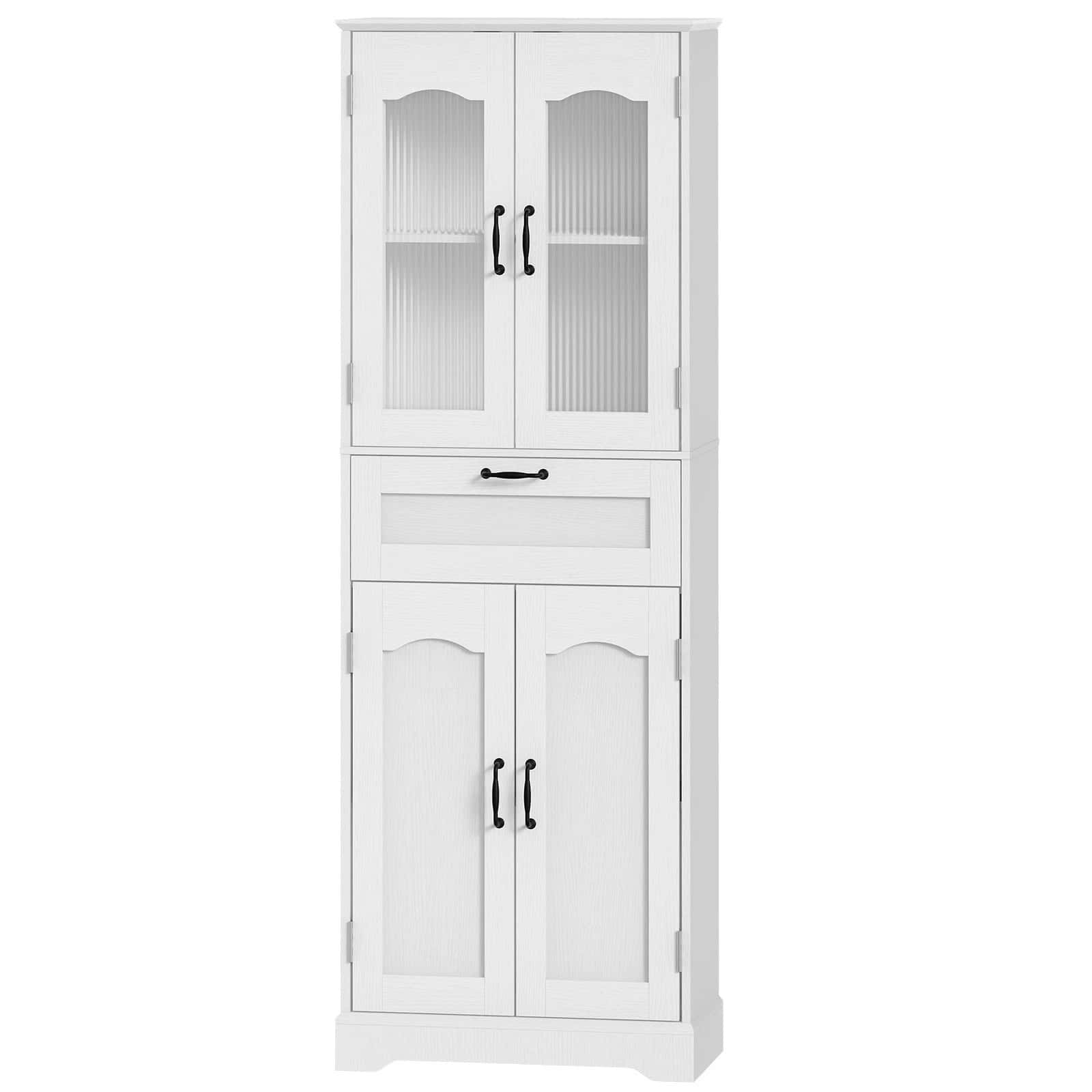hoobro-armoire-salle-de-bain-blanche-verre-cannel image 3
