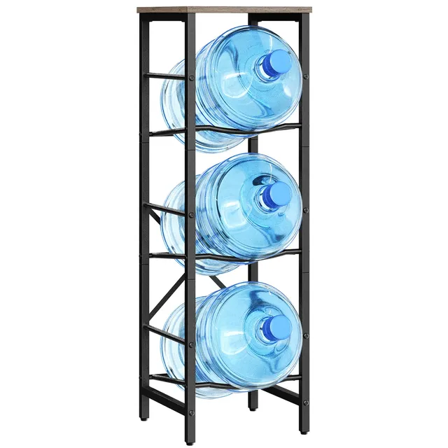 hoobro-kitchen-furniture-porte-bouteilles-greige-3-niveaux image 1