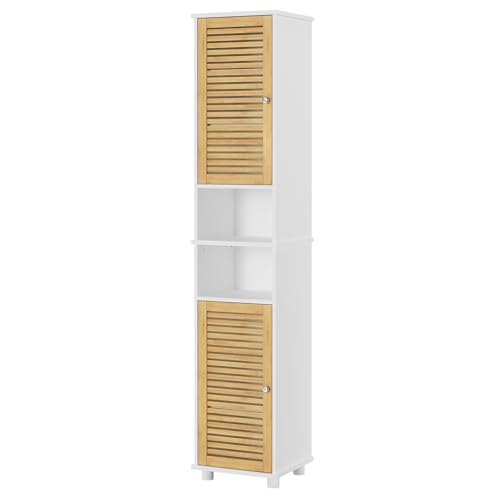 forabamb-colonne-salle-de-bain-190-cm-blanc-bambou-moderne image 8