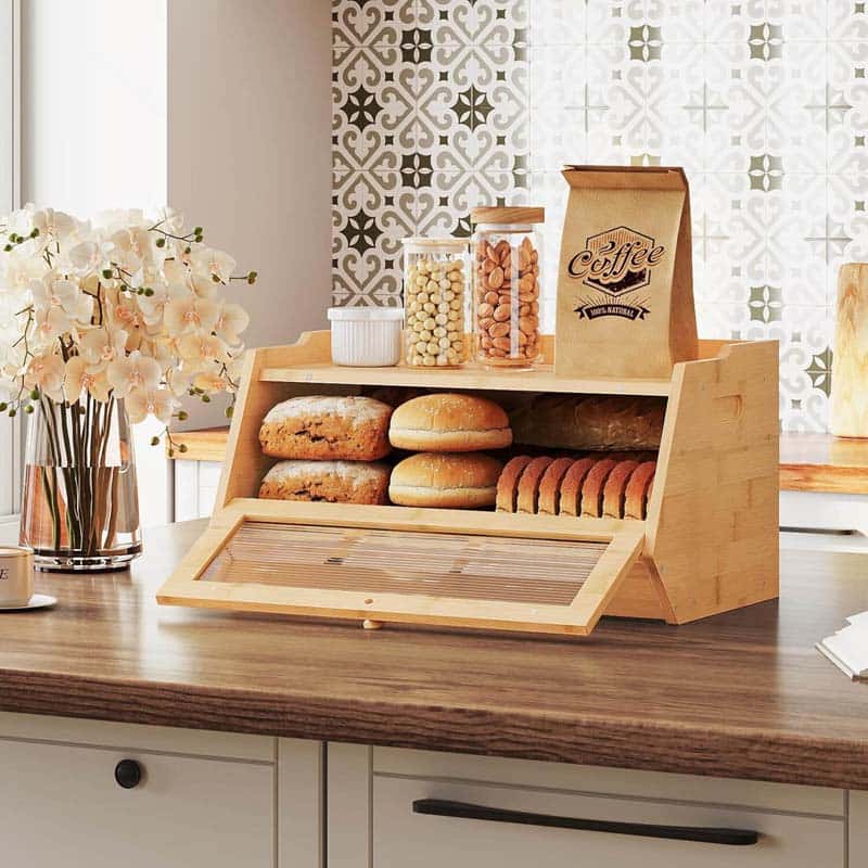 hoobro-kitchen-furniture-bo-te-pain-bambou-naturel image 7
