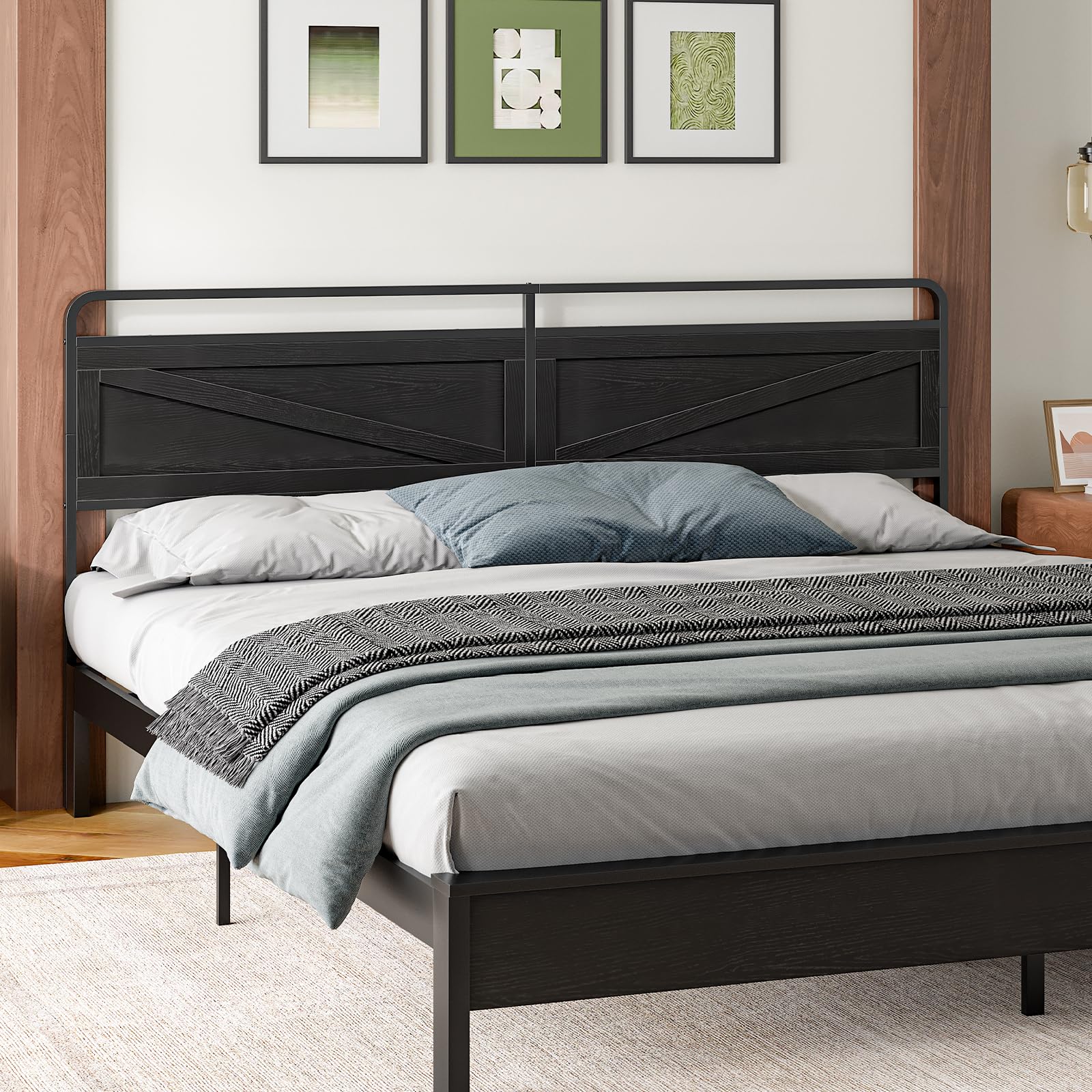 hoobro-headboards-t-te-de-lit-king-bois-noir-180-cm image 4