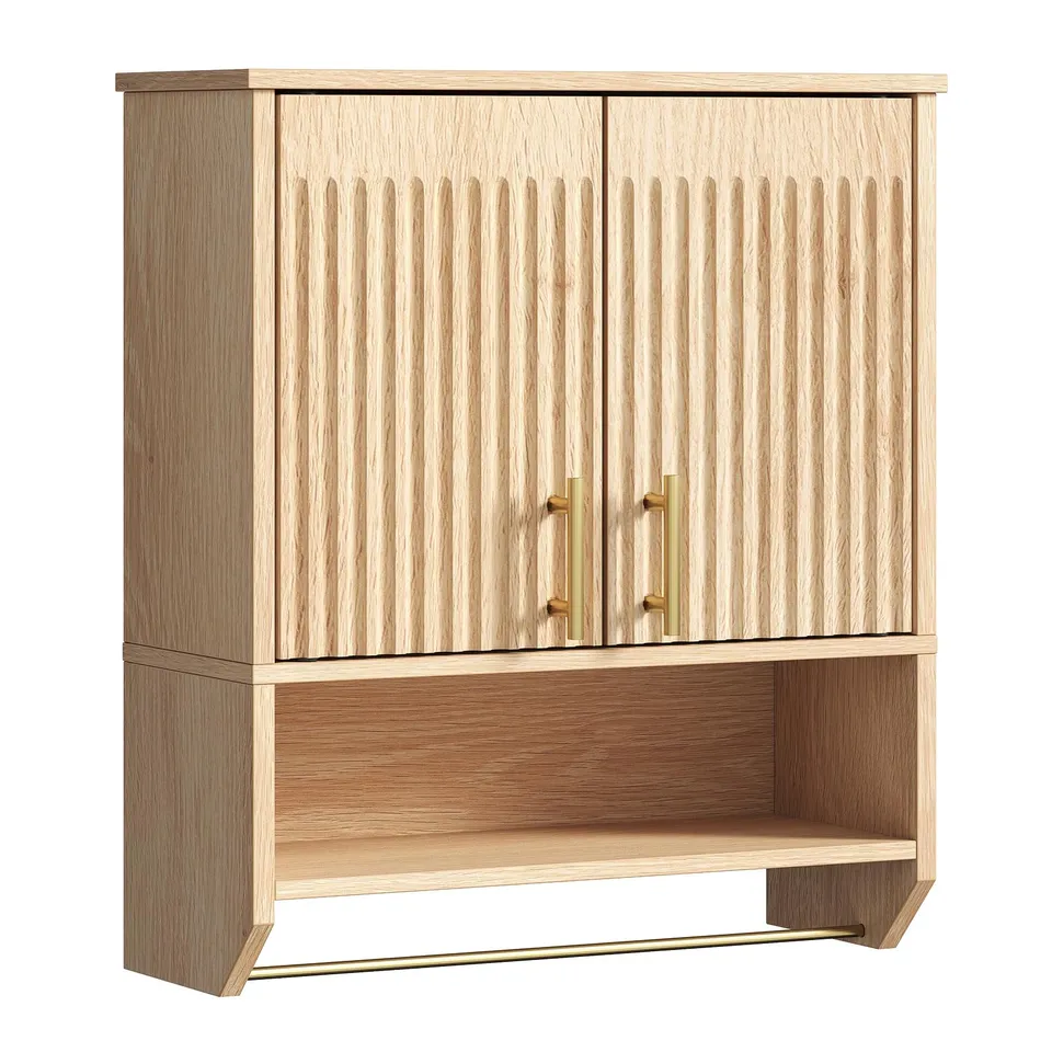 hoobro-bathroom-furniture-armoire-murale-naturel-cannel image 1