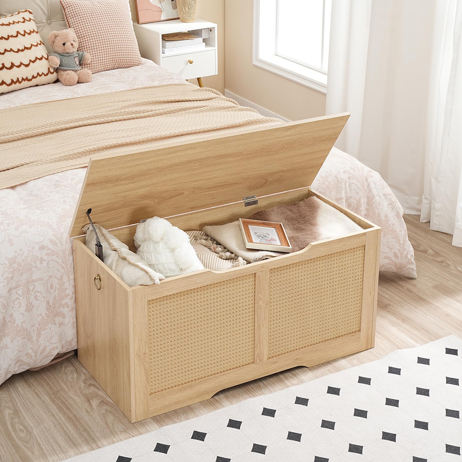 hoobro-banc-coffre-rotin-100-cm-naturel image 5